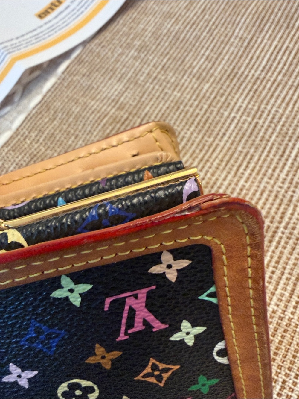 Louis Vuitton Multicolored Compact Wallet - Picture 8 of 12